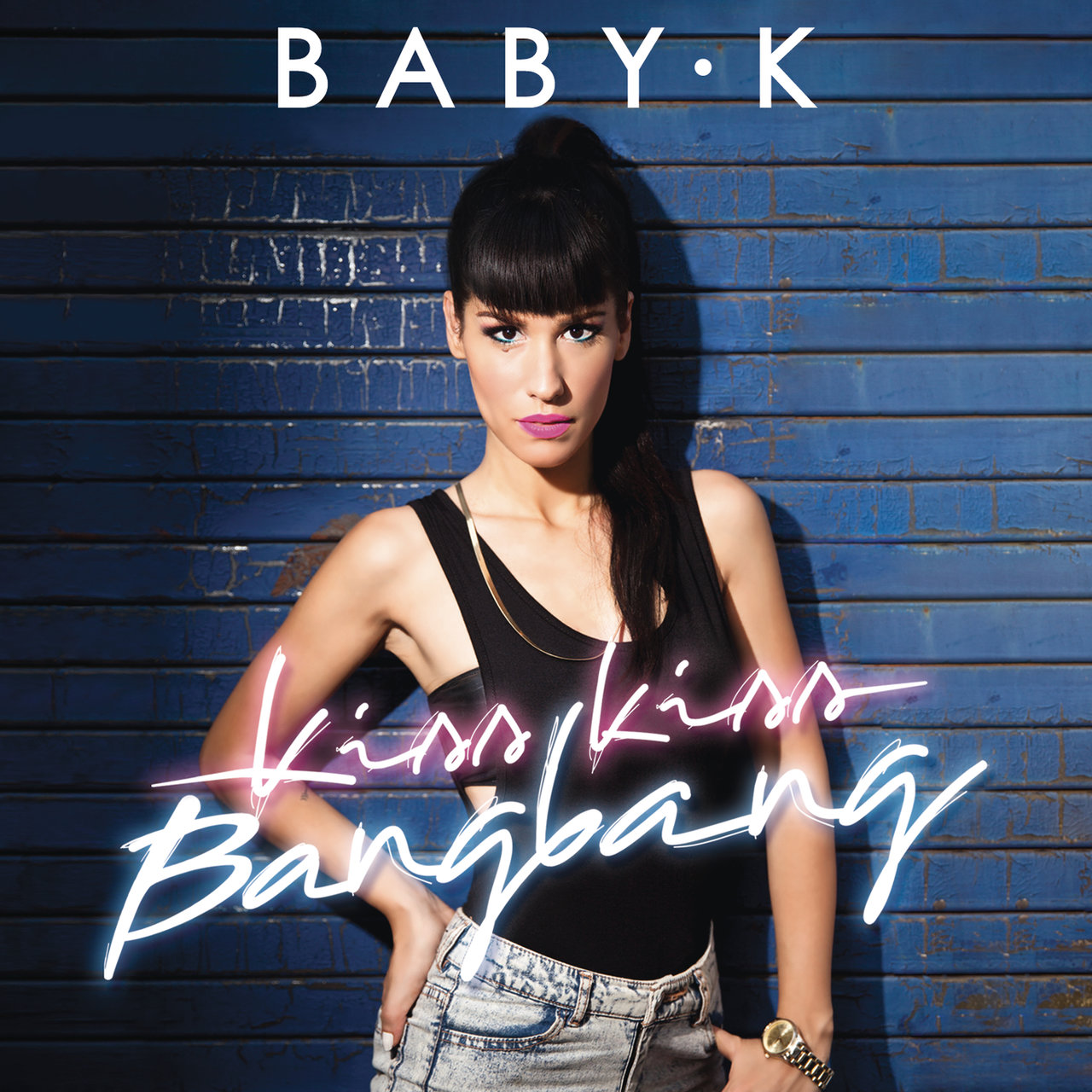Baby K Kiss Kiss Bang Bang cover artwork