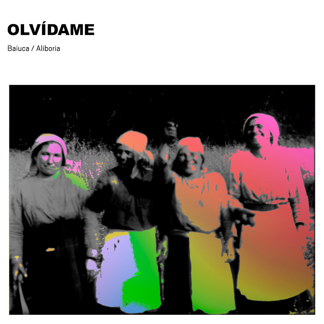 Baiuca featuring Aliboria — Olvídame cover artwork
