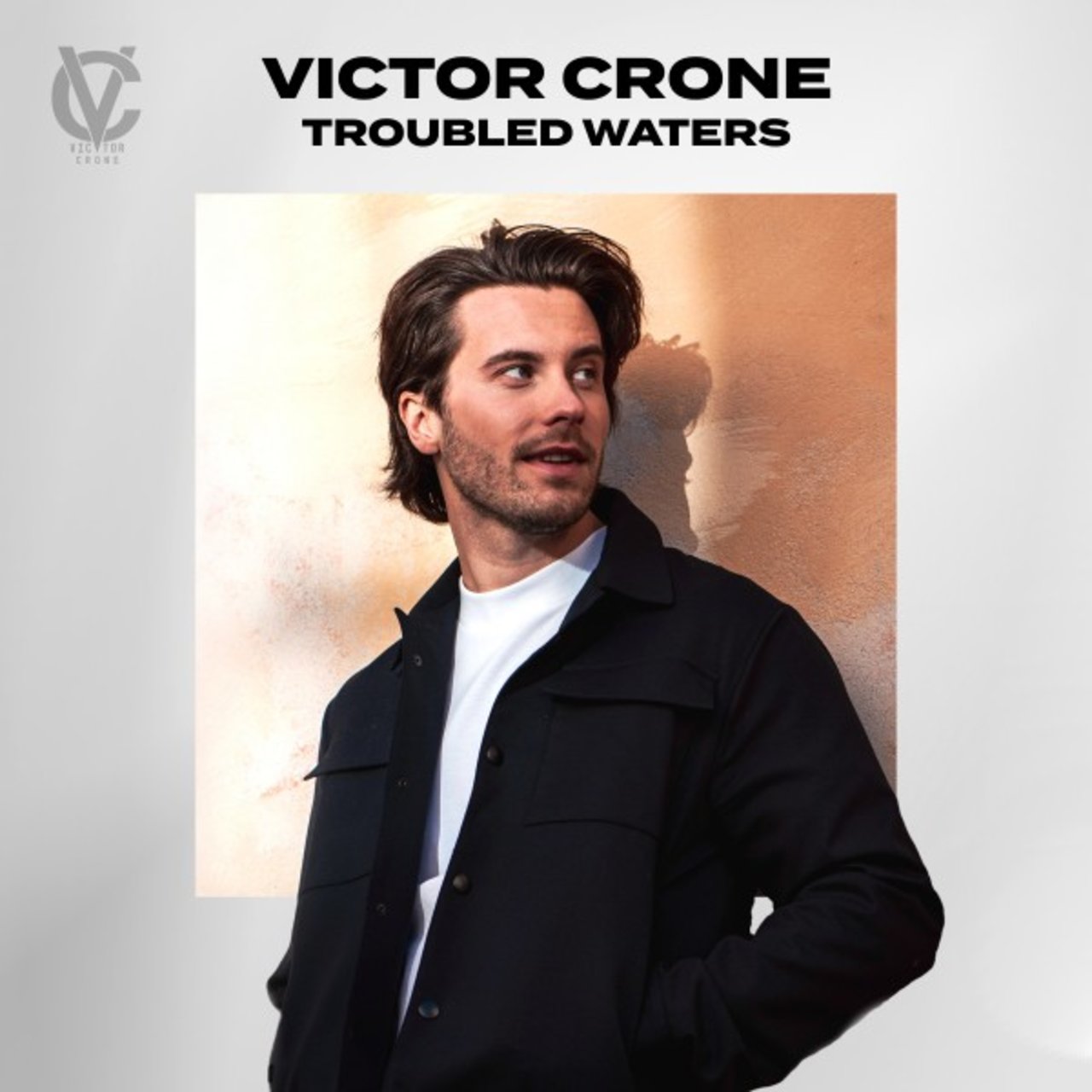 Victor Crone Troubled Waters cover artwork