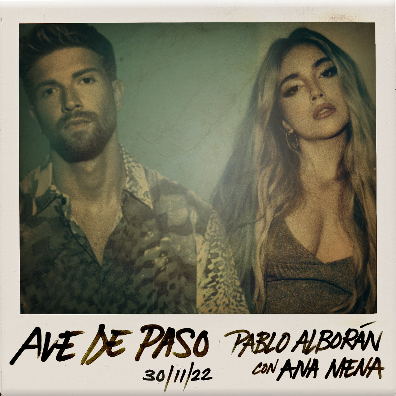 Pablo Alborán & Ana Mena — Ave de paso cover artwork