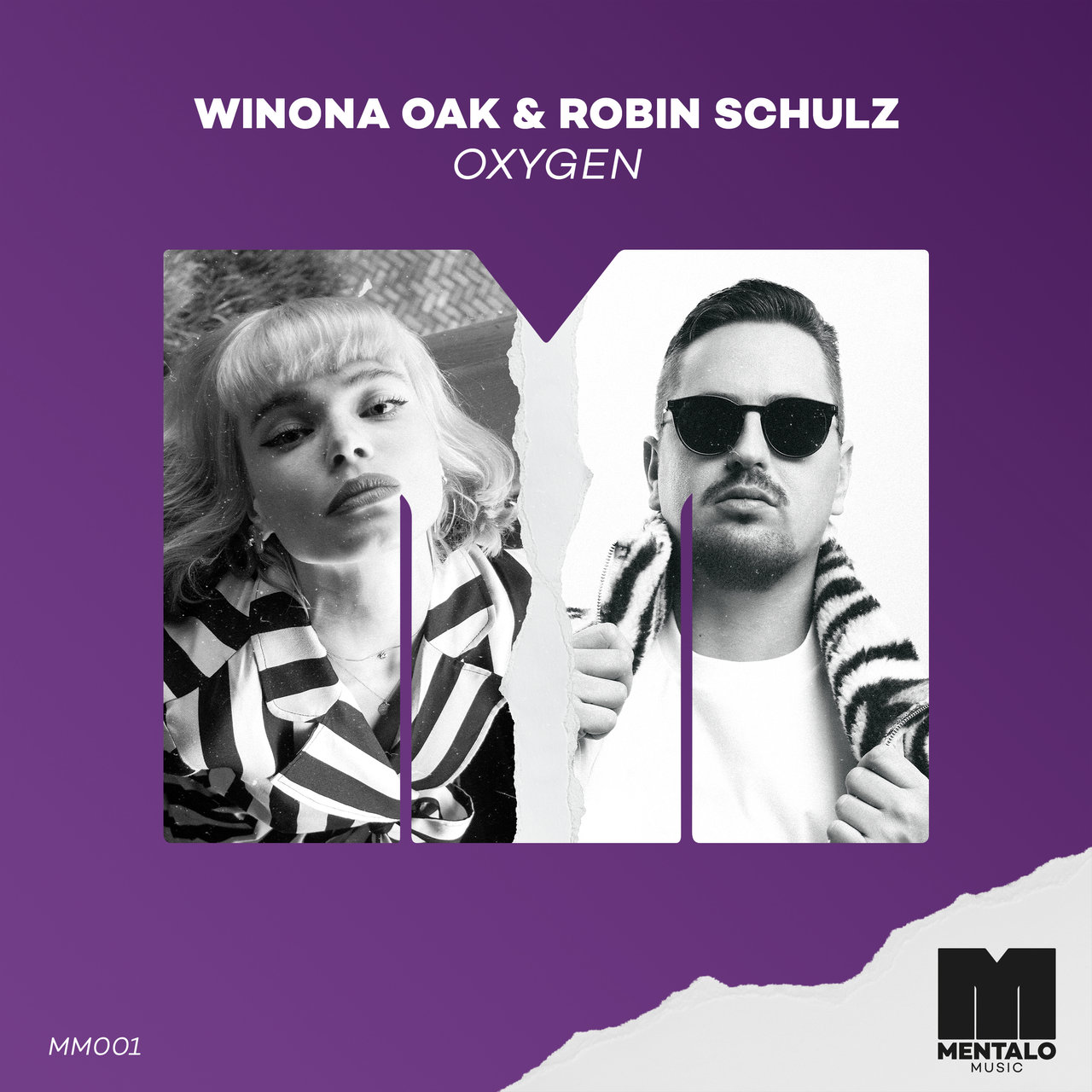 Winona Oak & Robin Schulz Oxygen cover artwork