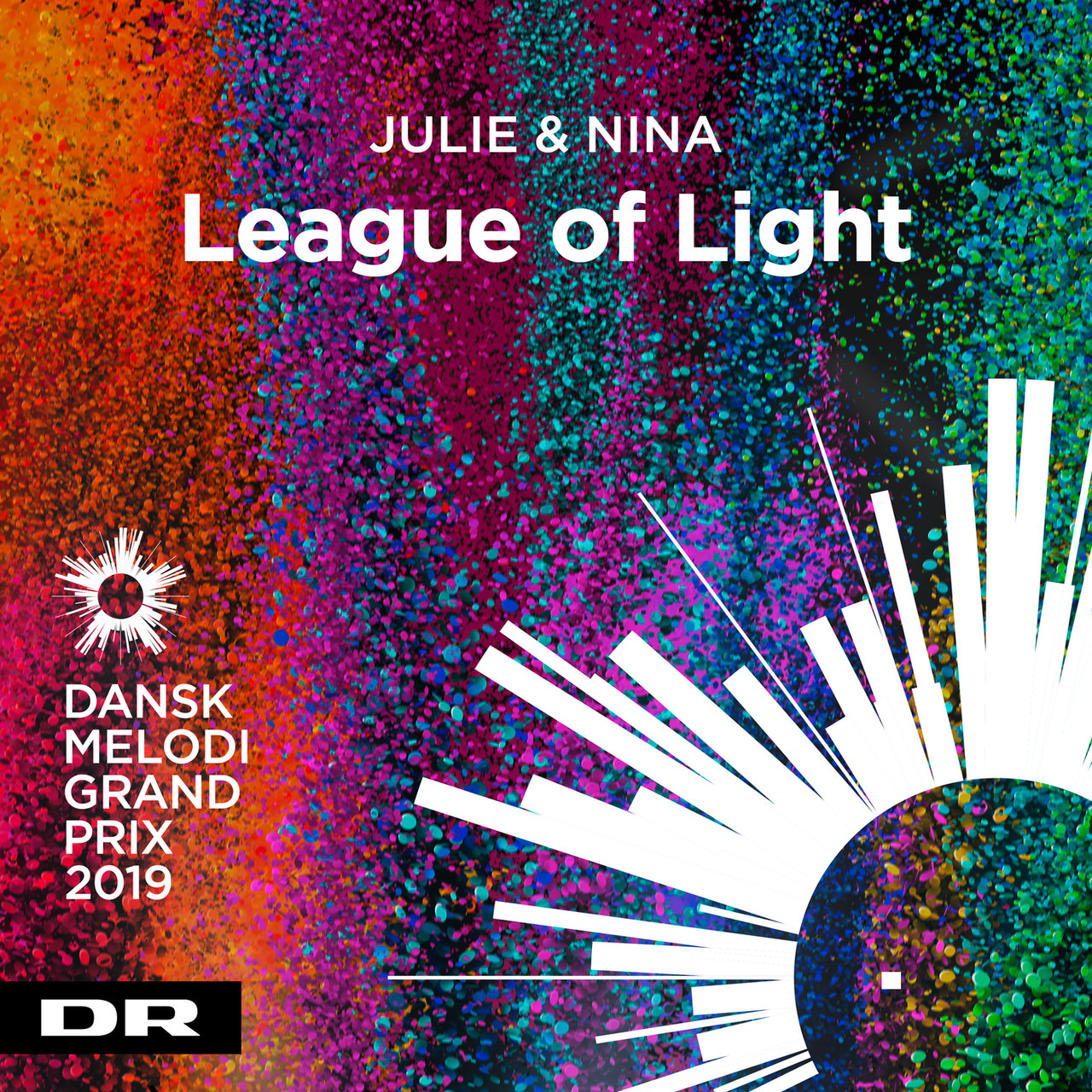 Julie Berthelsen & Nina (🇬🇱) — League of Light cover artwork