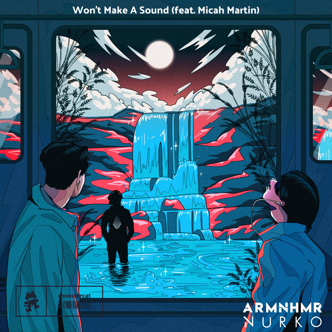 ARMNHMR & NURKO ft. featuring Micah Martin Won&#039;t Make A Sound cover artwork