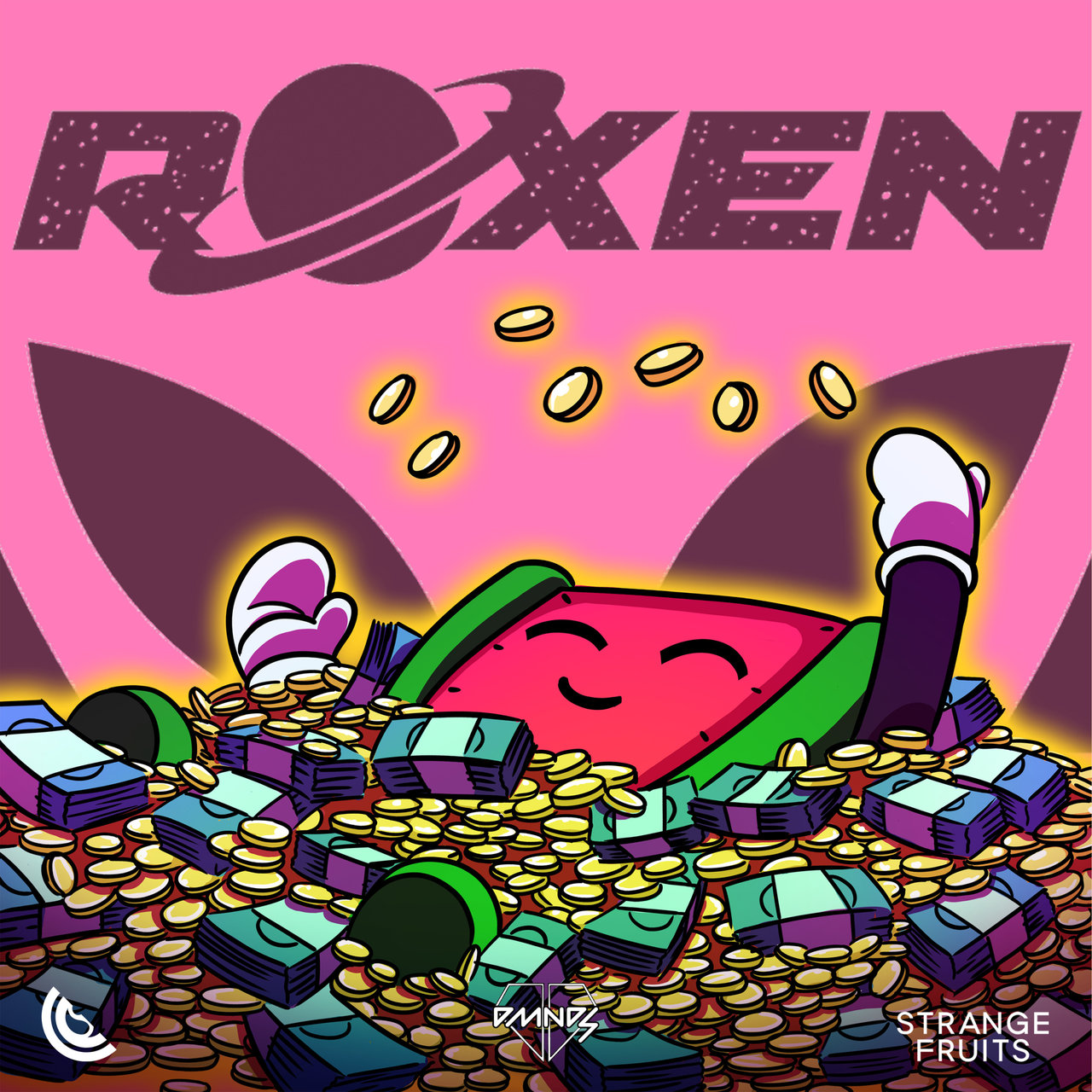 Roxen, DMNDS, & Dance Fruits Music Money Money cover artwork