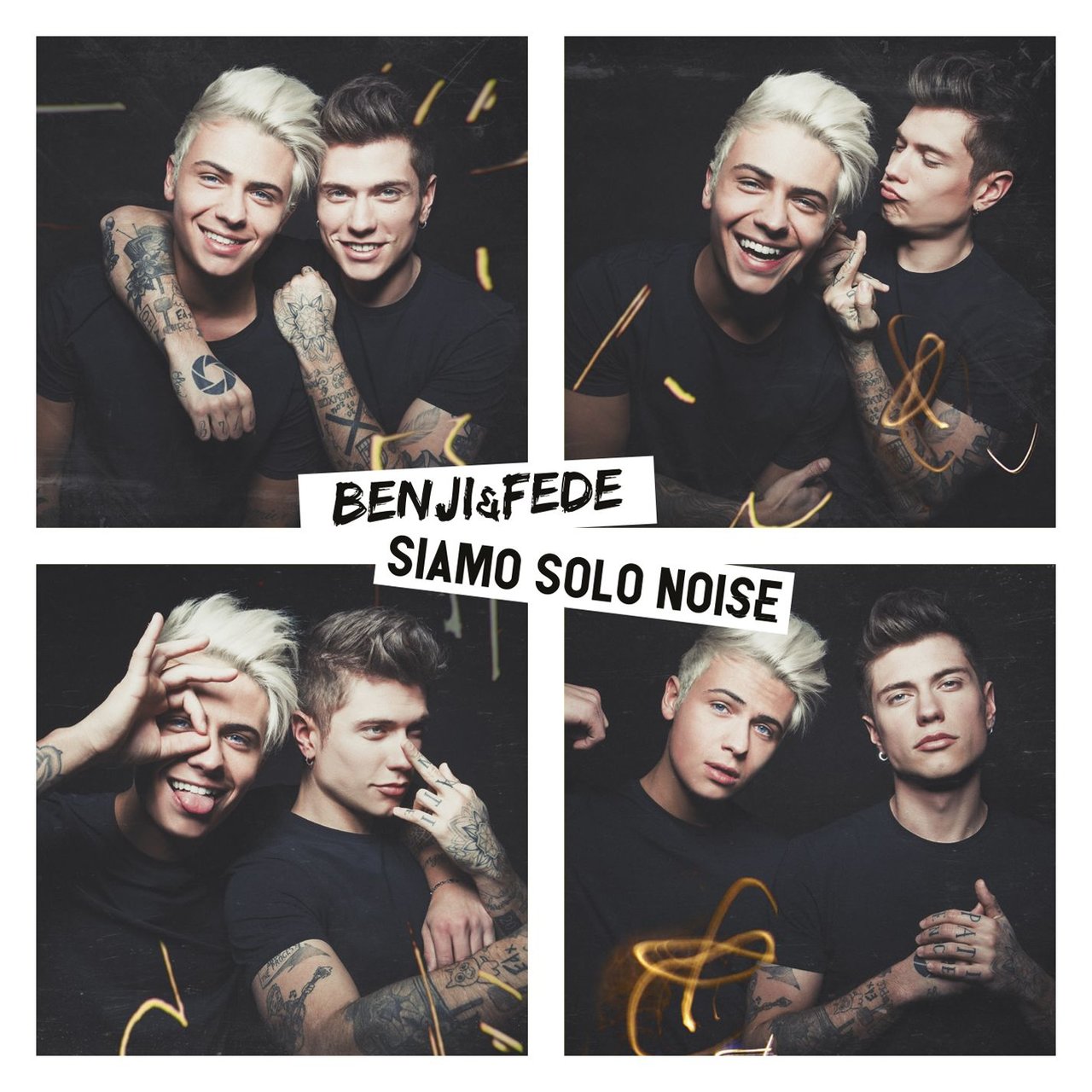 Benji &amp; Fede Siamo solo noise cover artwork