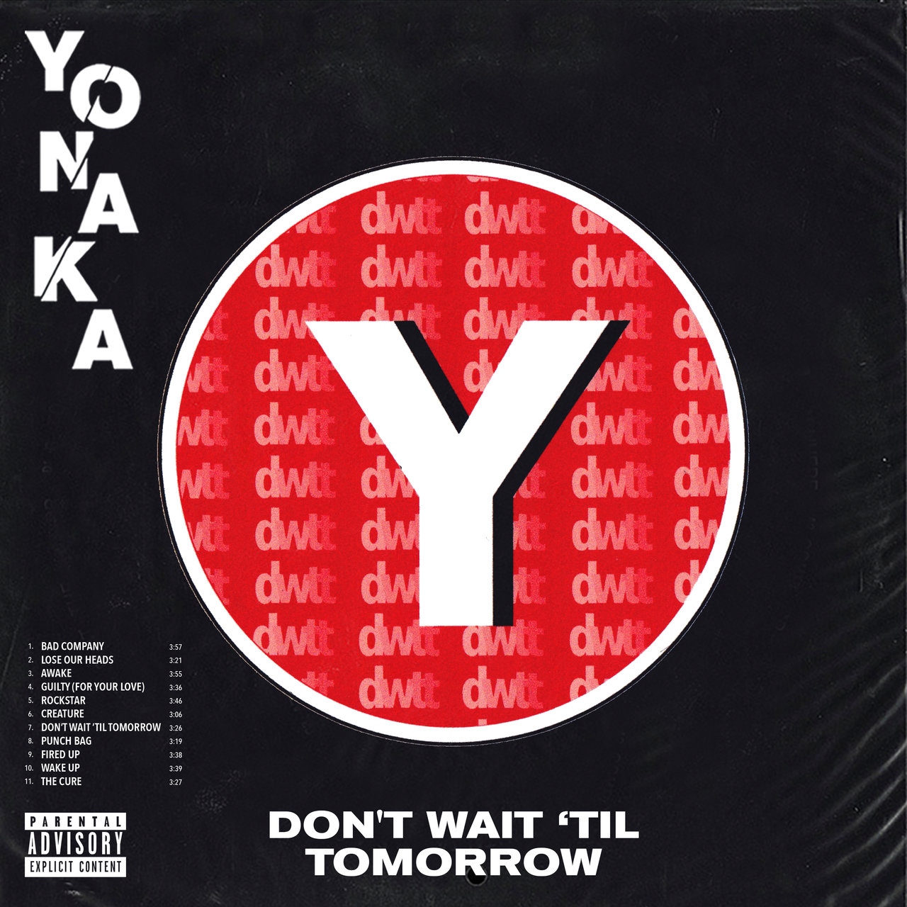 YONAKA Don&#039;t Wait &#039;Til Tomorrow cover artwork