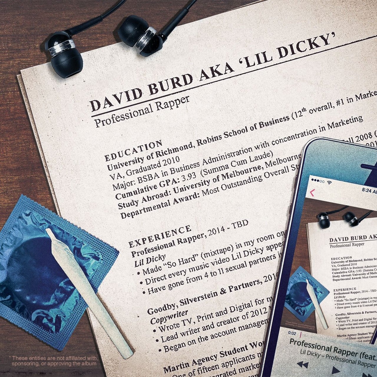 Lil Dicky Professional Rapper cover artwork
