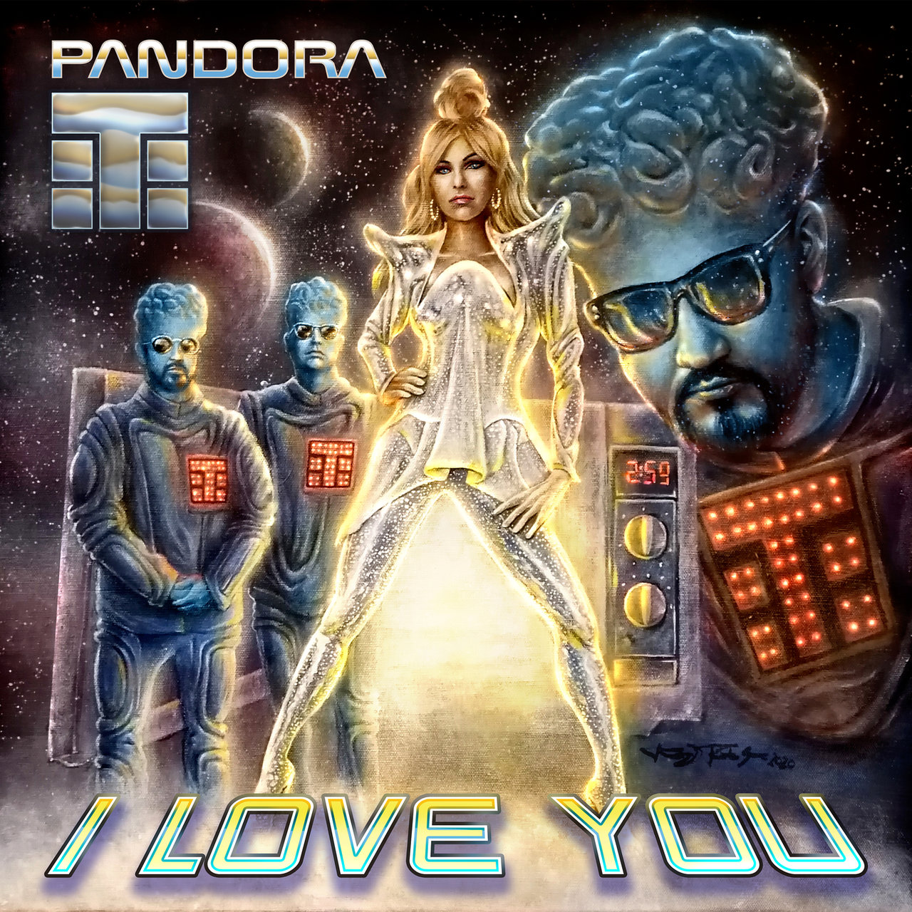 Teflon Brothers & Pandora I Love You cover artwork