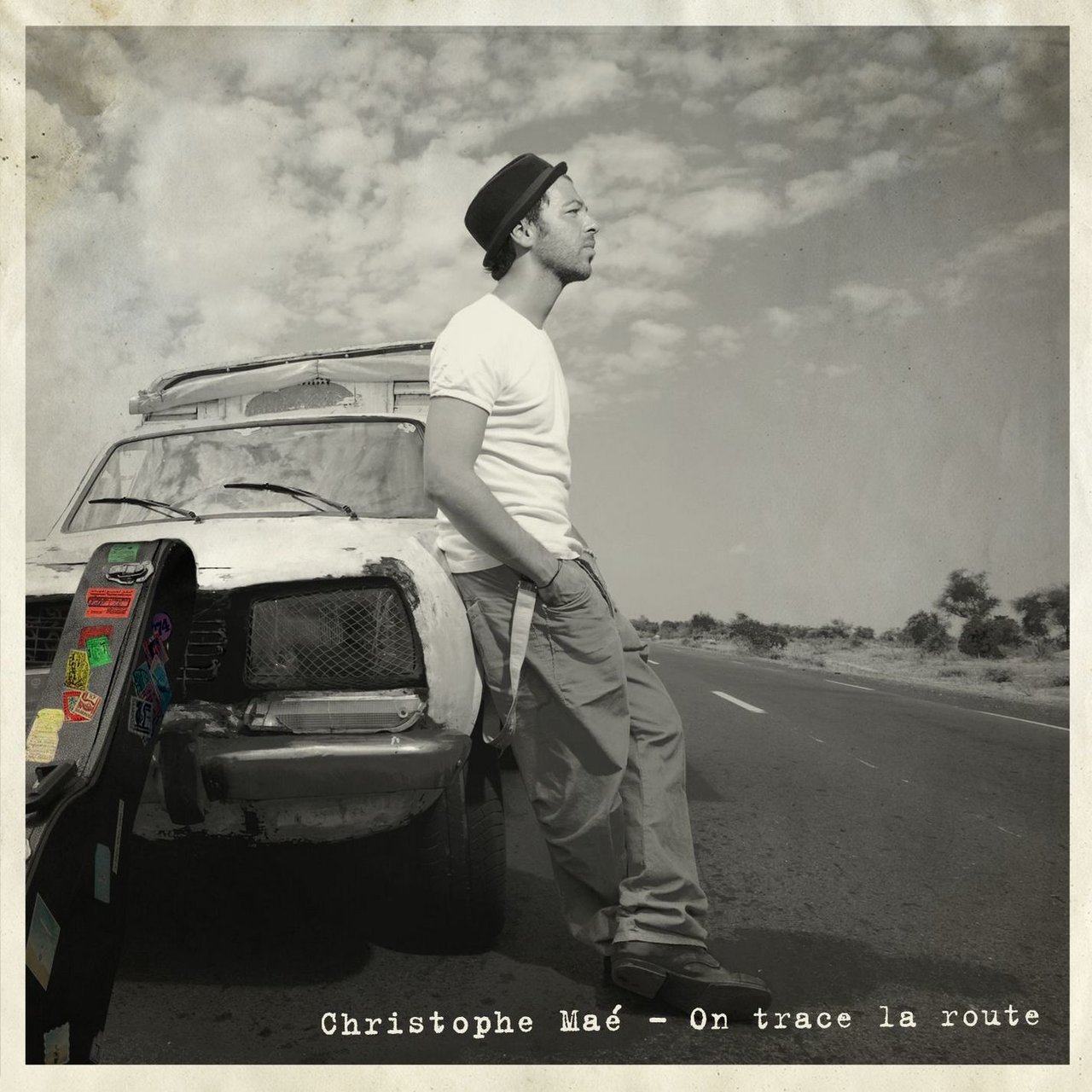 Christophe Maé On Trace La Route cover artwork