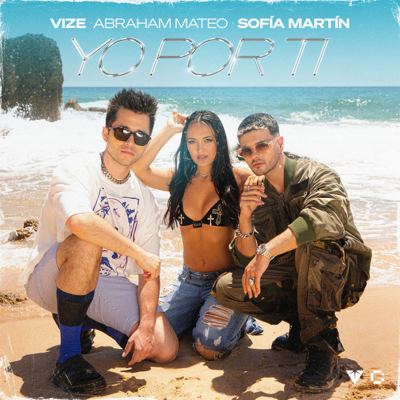 VIZE, Abraham Mateo, & Sofía Martín Yo Por Ti cover artwork