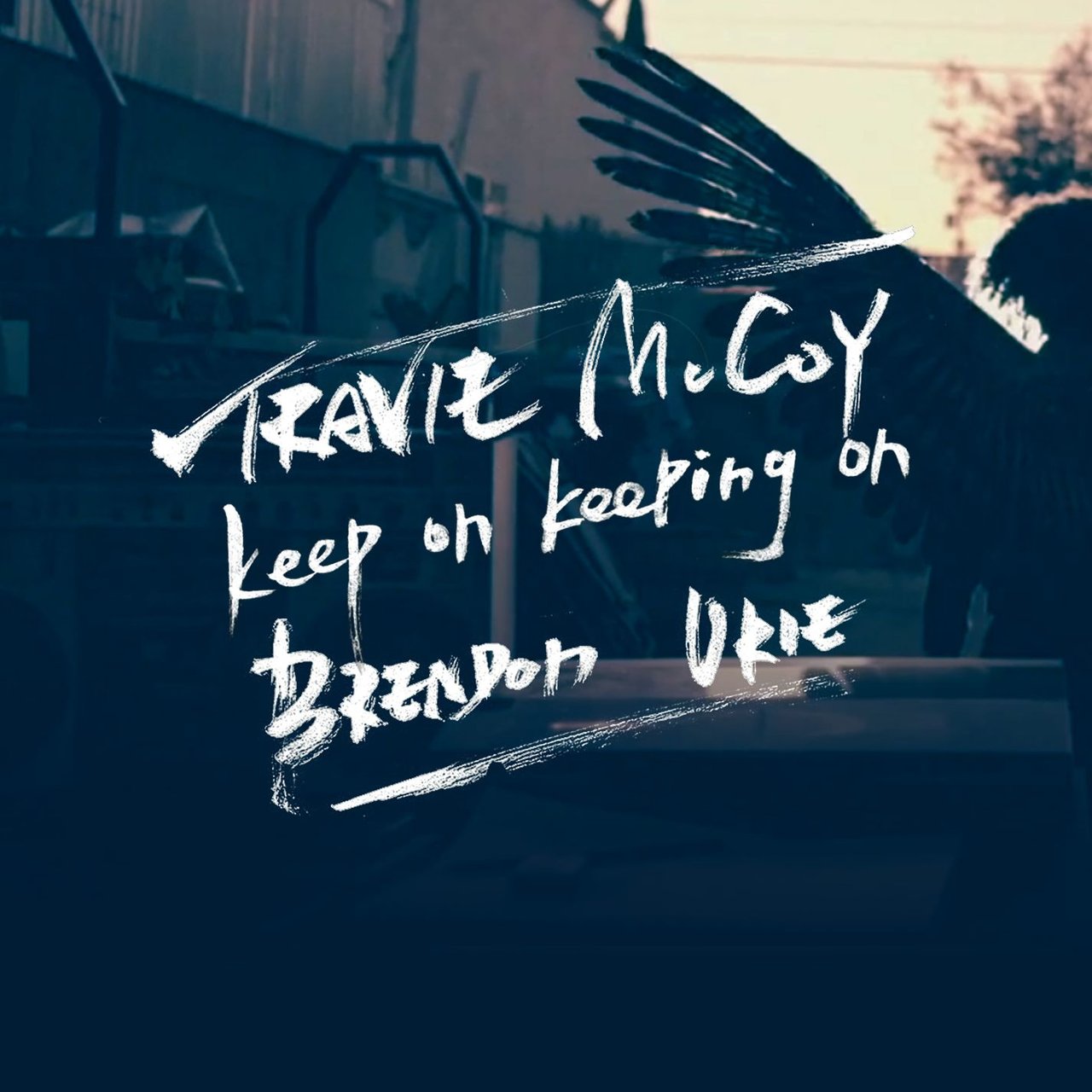 Travie McCoy ft. featuring Brendon Urie Keep On Keeping On cover artwork