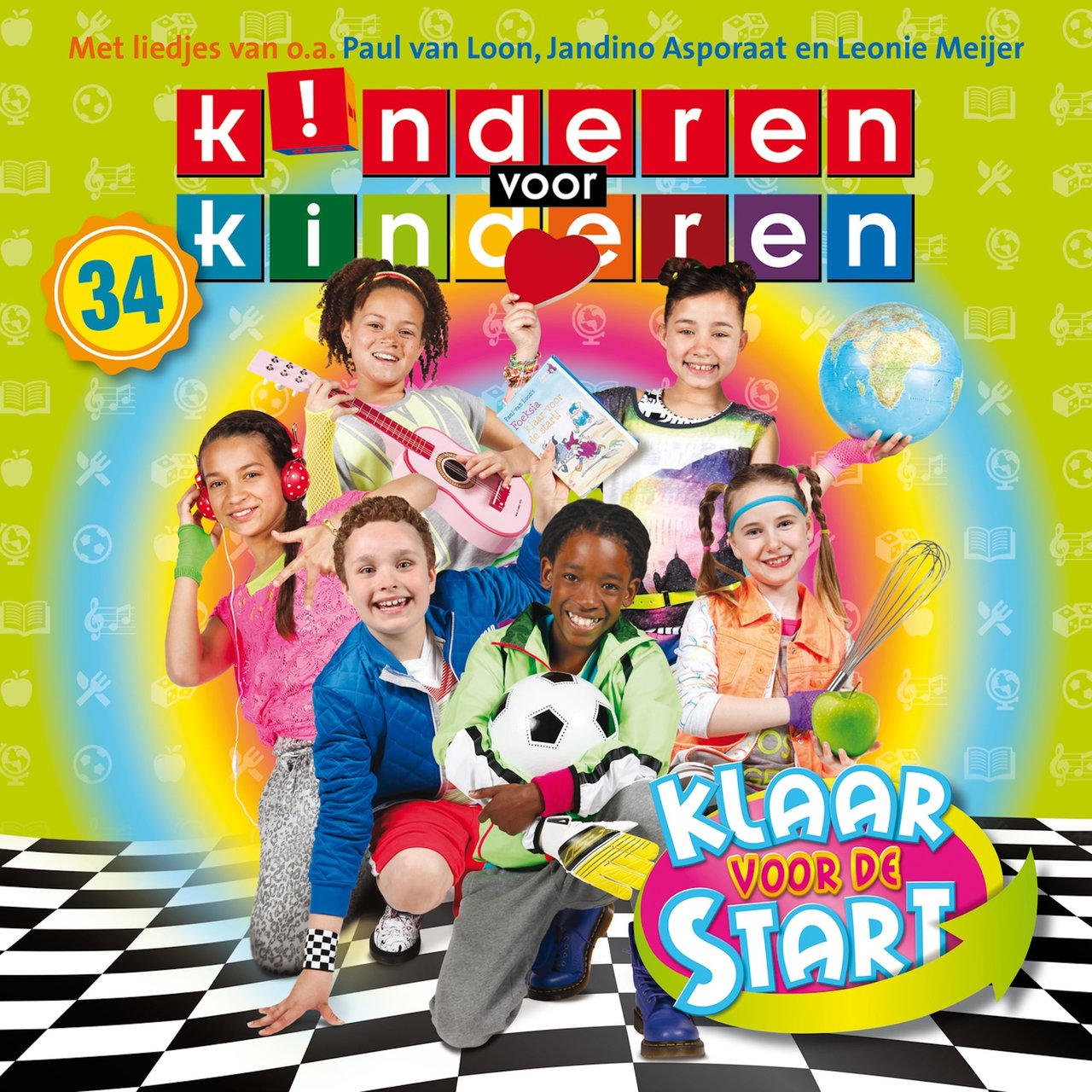Kinderen voor Kinderen — Klaar Voor de Start cover artwork
