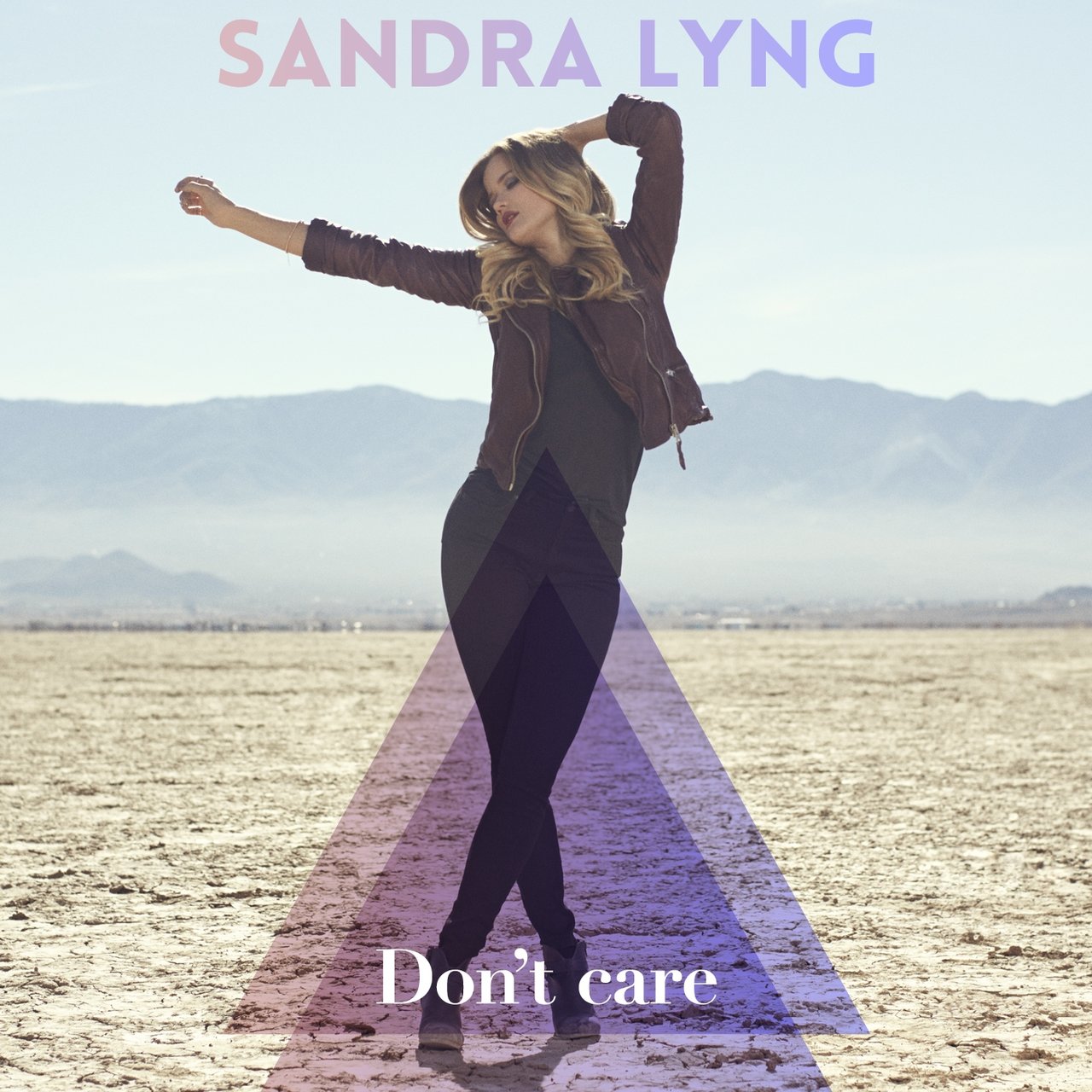 Sandra Lyng — Don&#039;t Care cover artwork