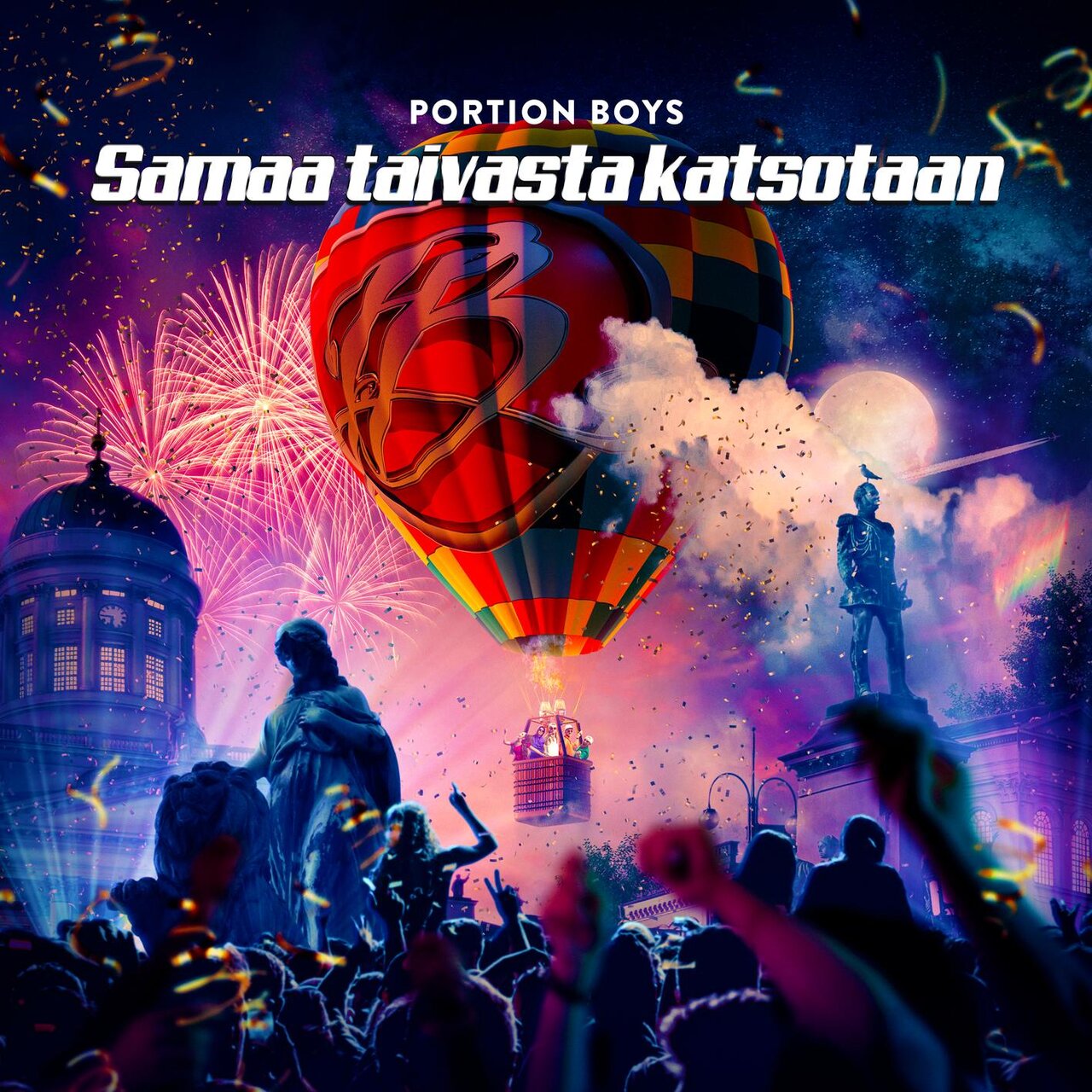Portion Boys Samaa taivasta katsotaan cover artwork