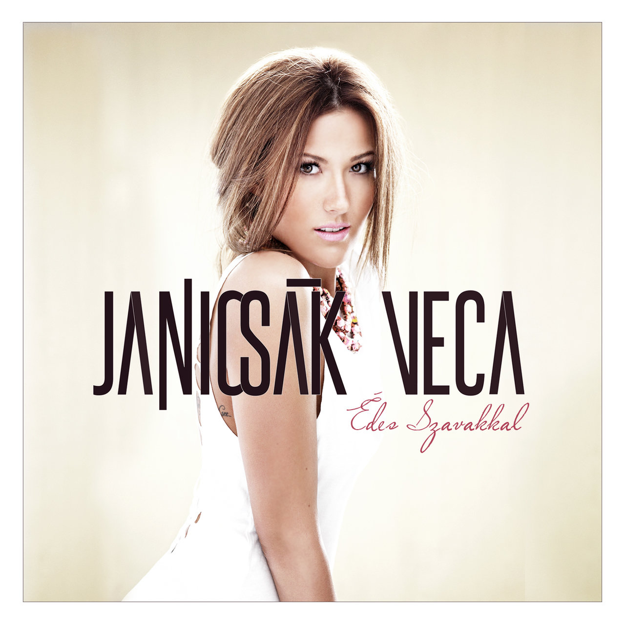 Janicsák Veca Édes szavakkal cover artwork