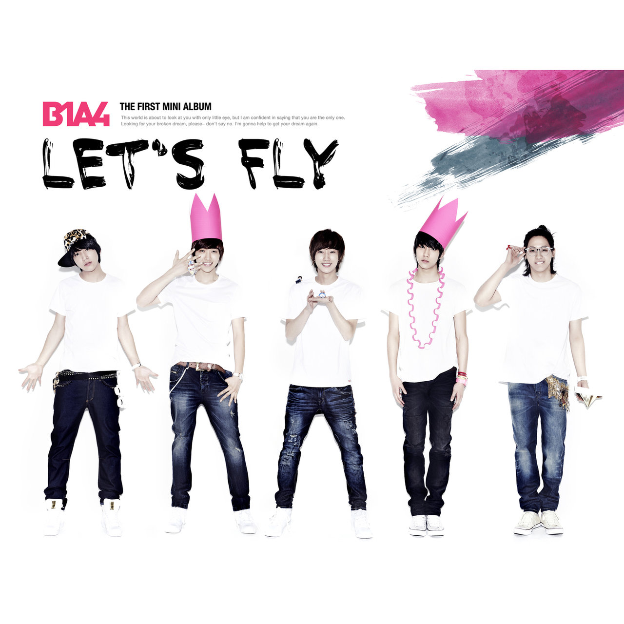 B1A4 Let&#039;s Fly cover artwork