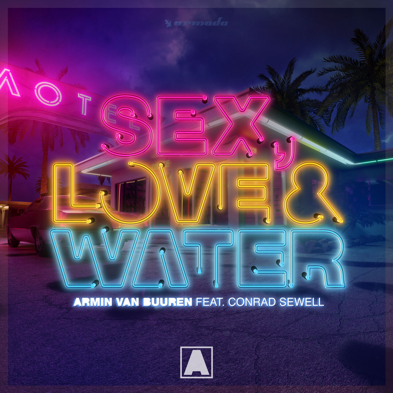 Armin van Buuren ft. featuring Conrad Sewell Sex, Love &amp; Water cover artwork