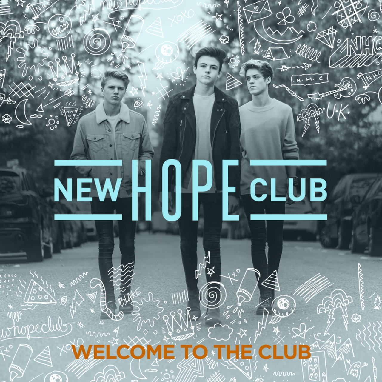 New Hope Club Welcome to the Club cover artwork