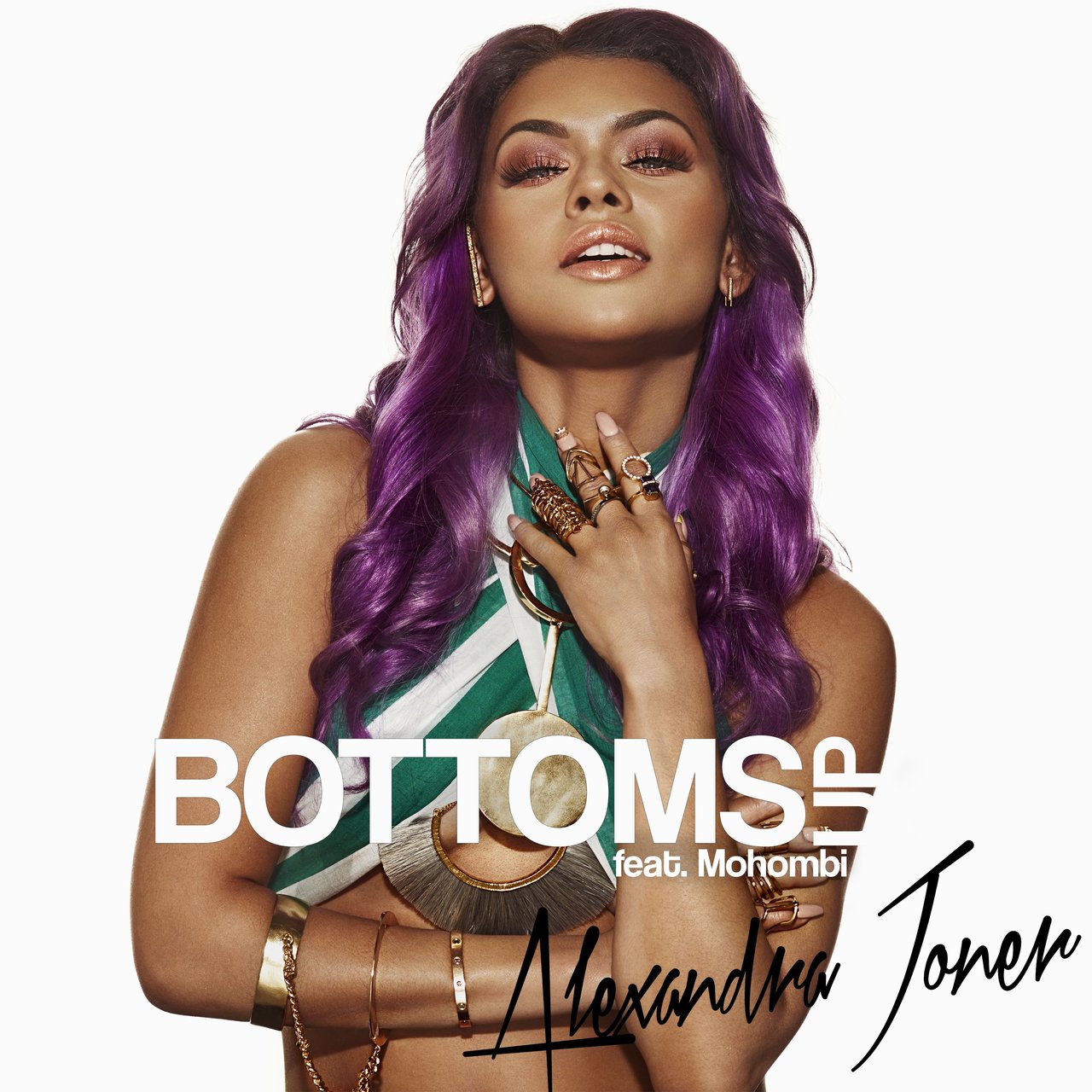 Alexandra Joner ft. featuring Mohombi Bottoms Up cover artwork