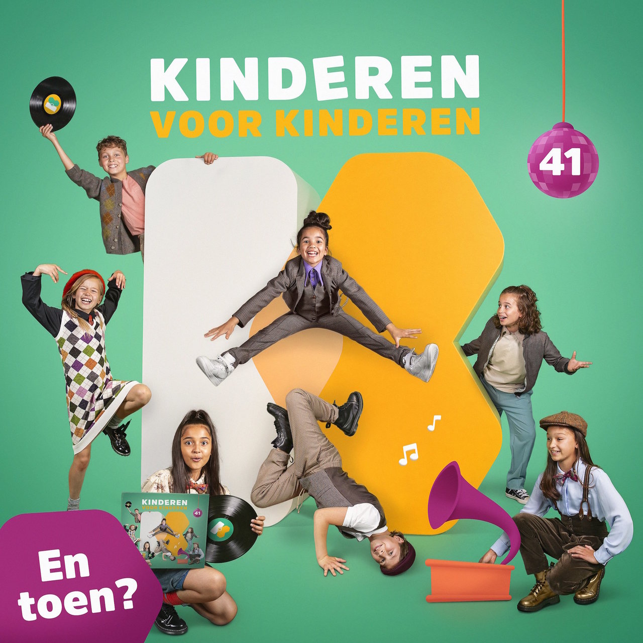 Kinderen voor Kinderen 41 - En toen? cover artwork
