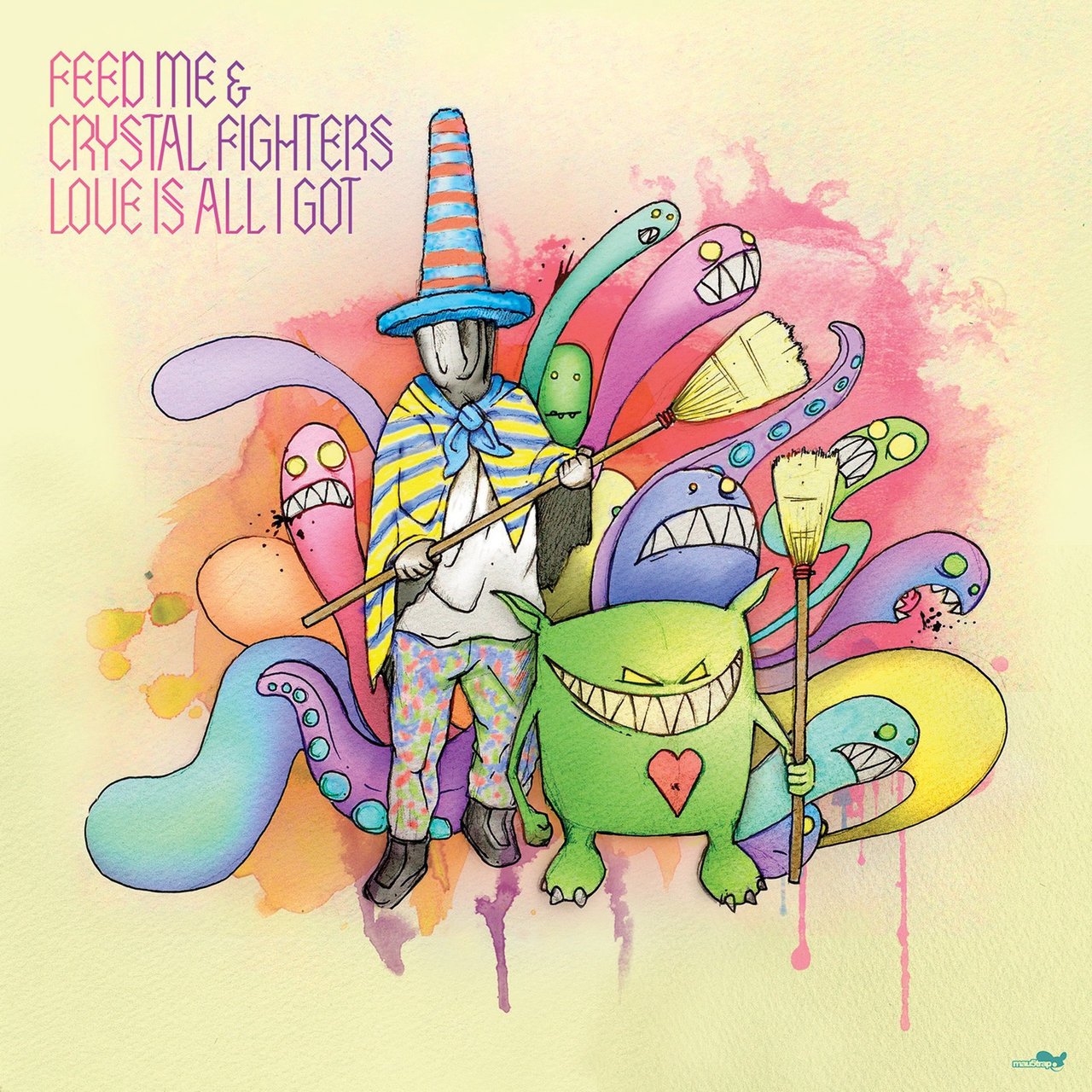 Feed Me & Crystal Fighters — Love Is All I Got cover artwork