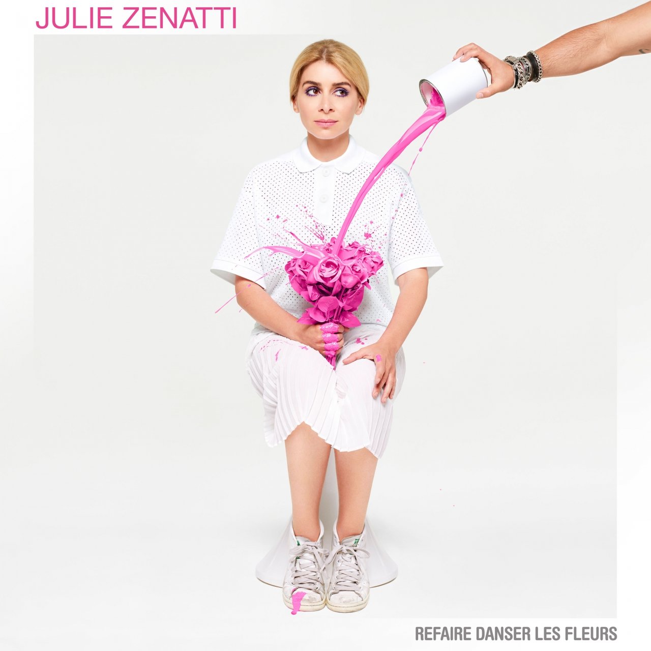 Julie Zenatti Refaire danser les fleurs cover artwork