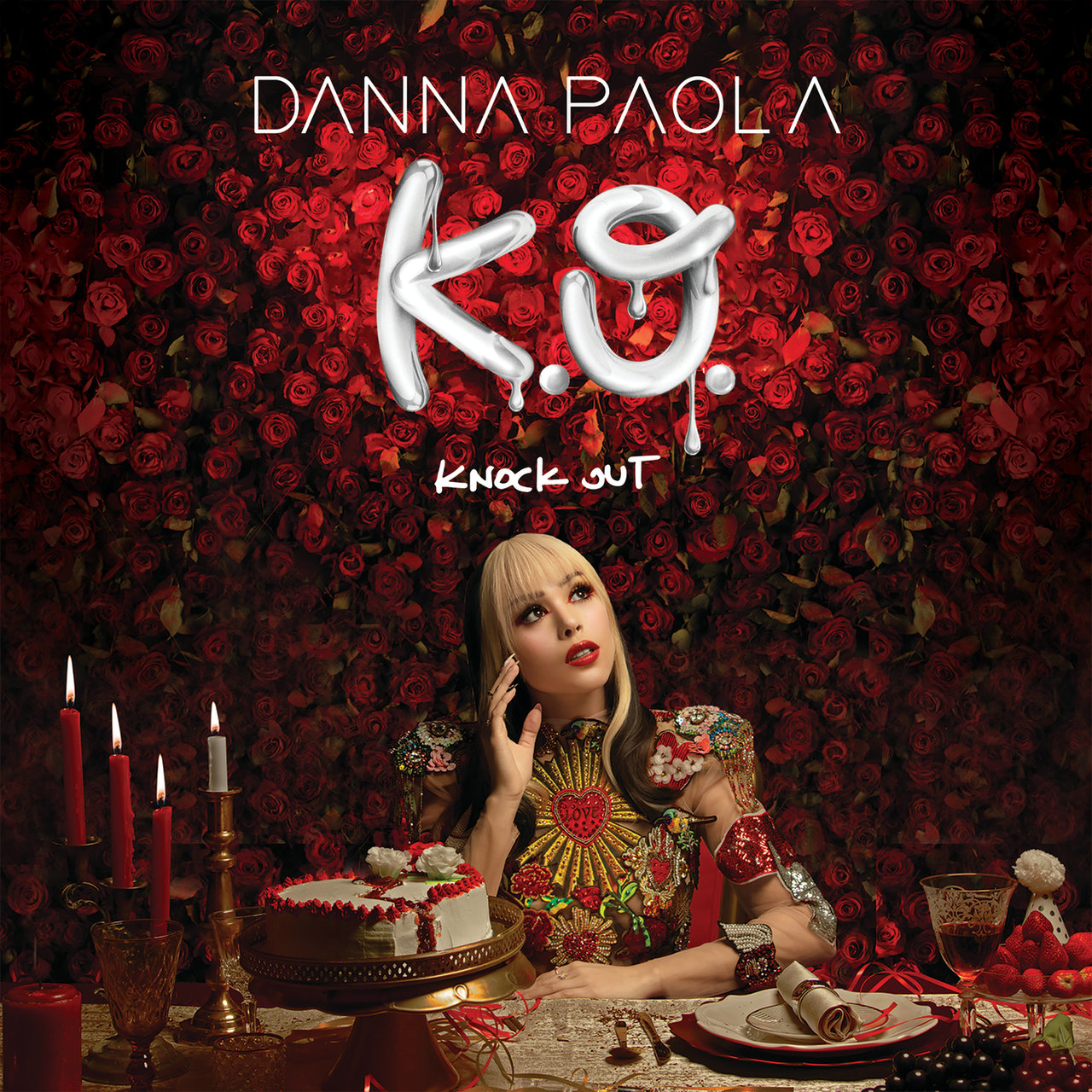 Danna Paola — K.O. cover artwork