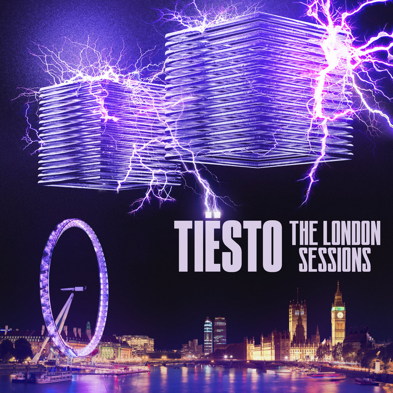 Tiësto The London Sessions cover artwork