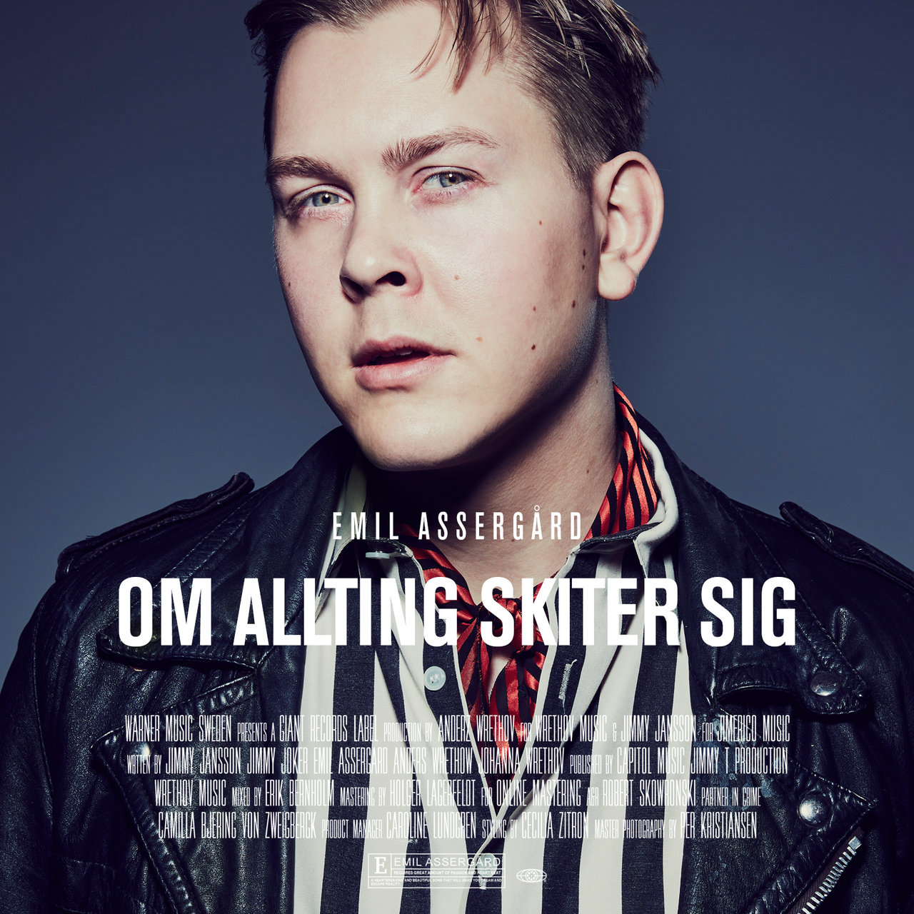 Emil Assergård Om allting skiter sig cover artwork