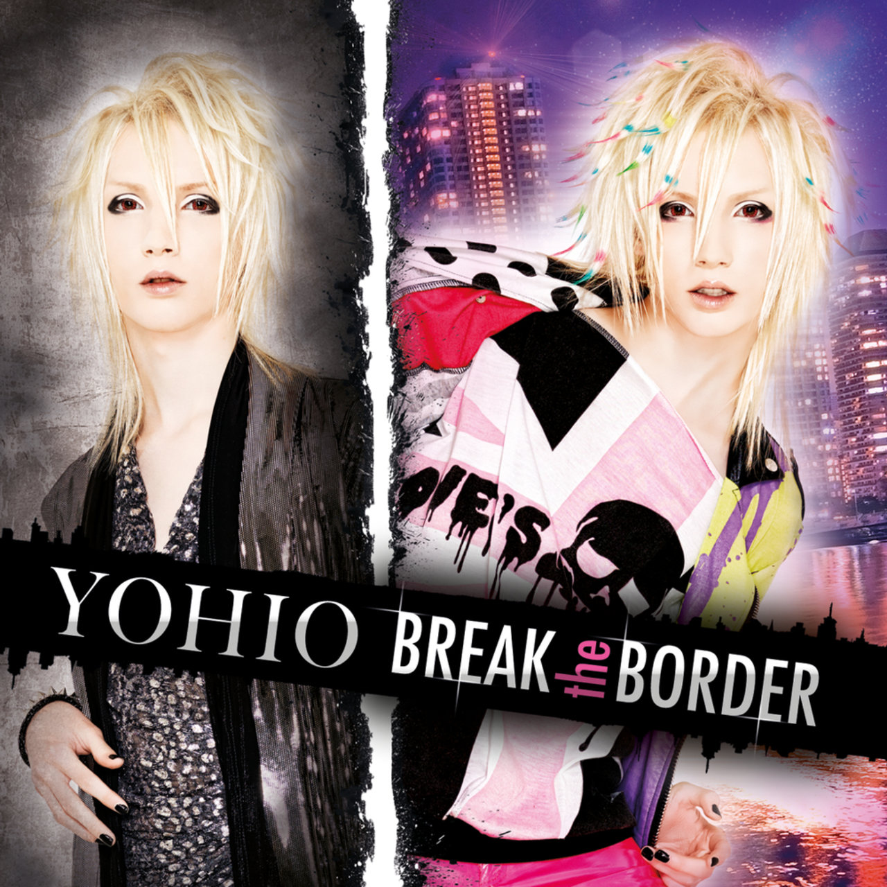YOHIO BREAK the BORDER cover artwork