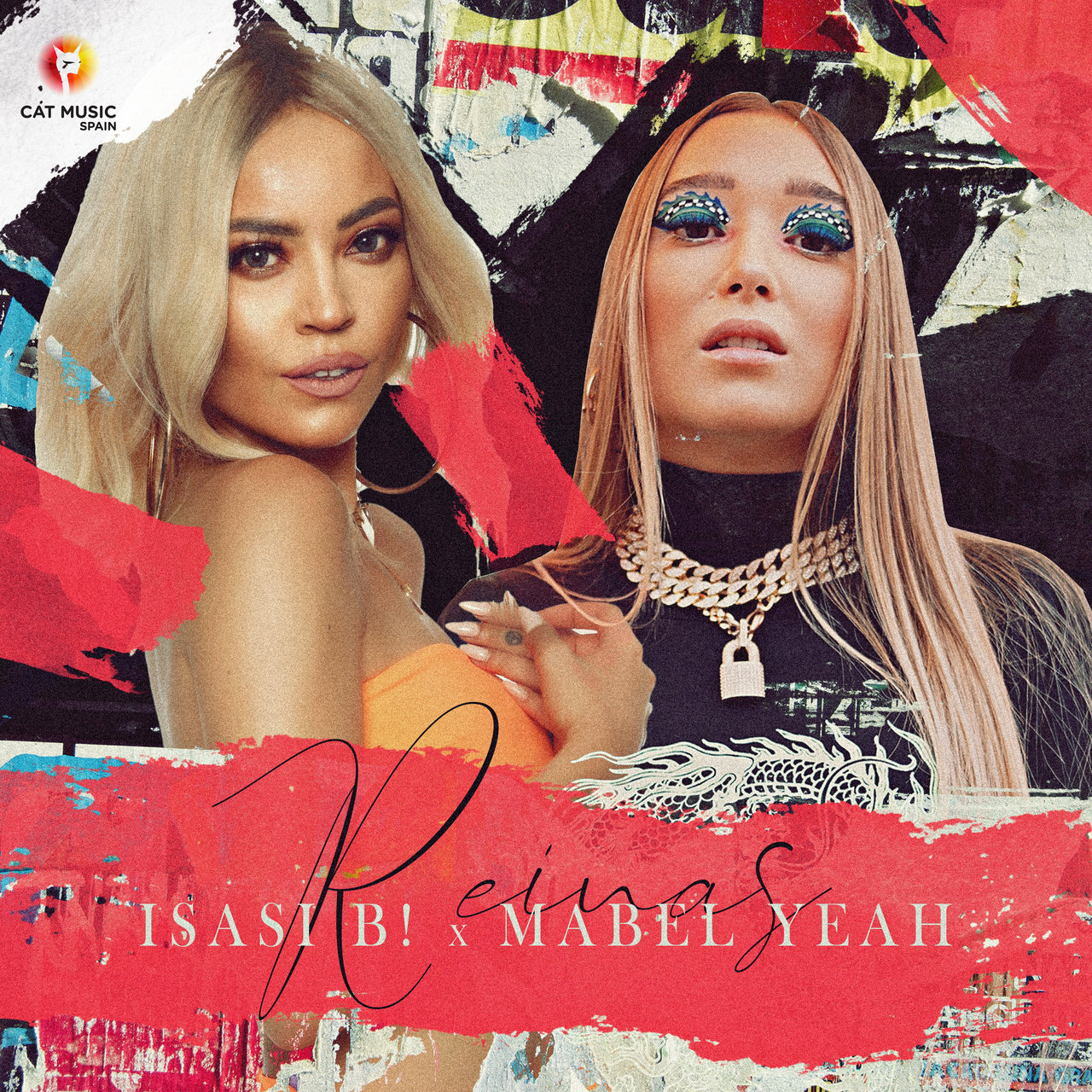 Isasi B & Mabel Yeah — Reinas cover artwork