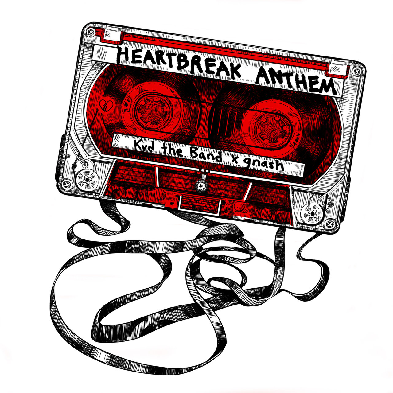 Kyd the Band & gnash Heartbreak Anthem cover artwork