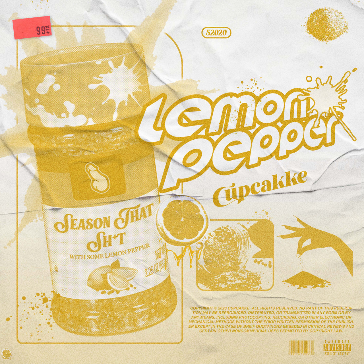 CupcakKe Lemon Pepper cover artwork
