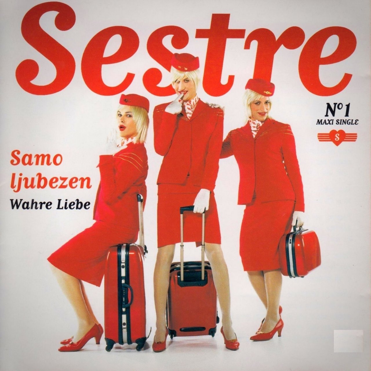 Sestre Samo ljubezen cover artwork