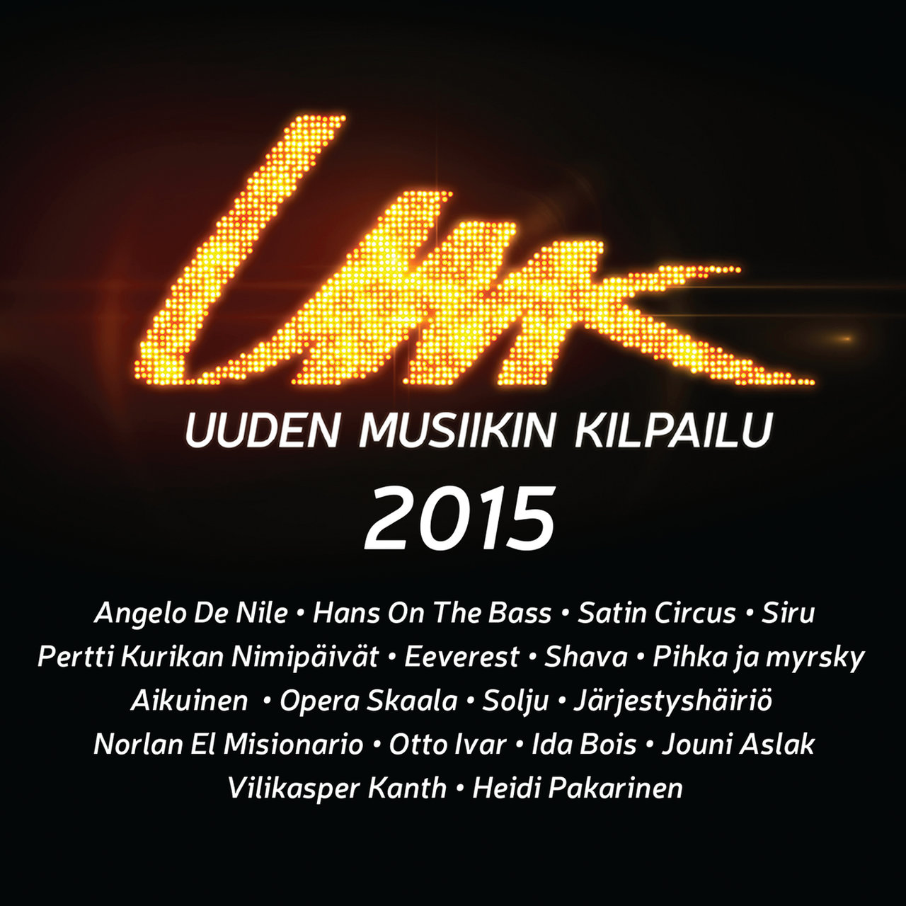 Finland 🇫🇮 in the Eurovision Song Contest Uuden Musiikin Kilpailu 2015 cover artwork