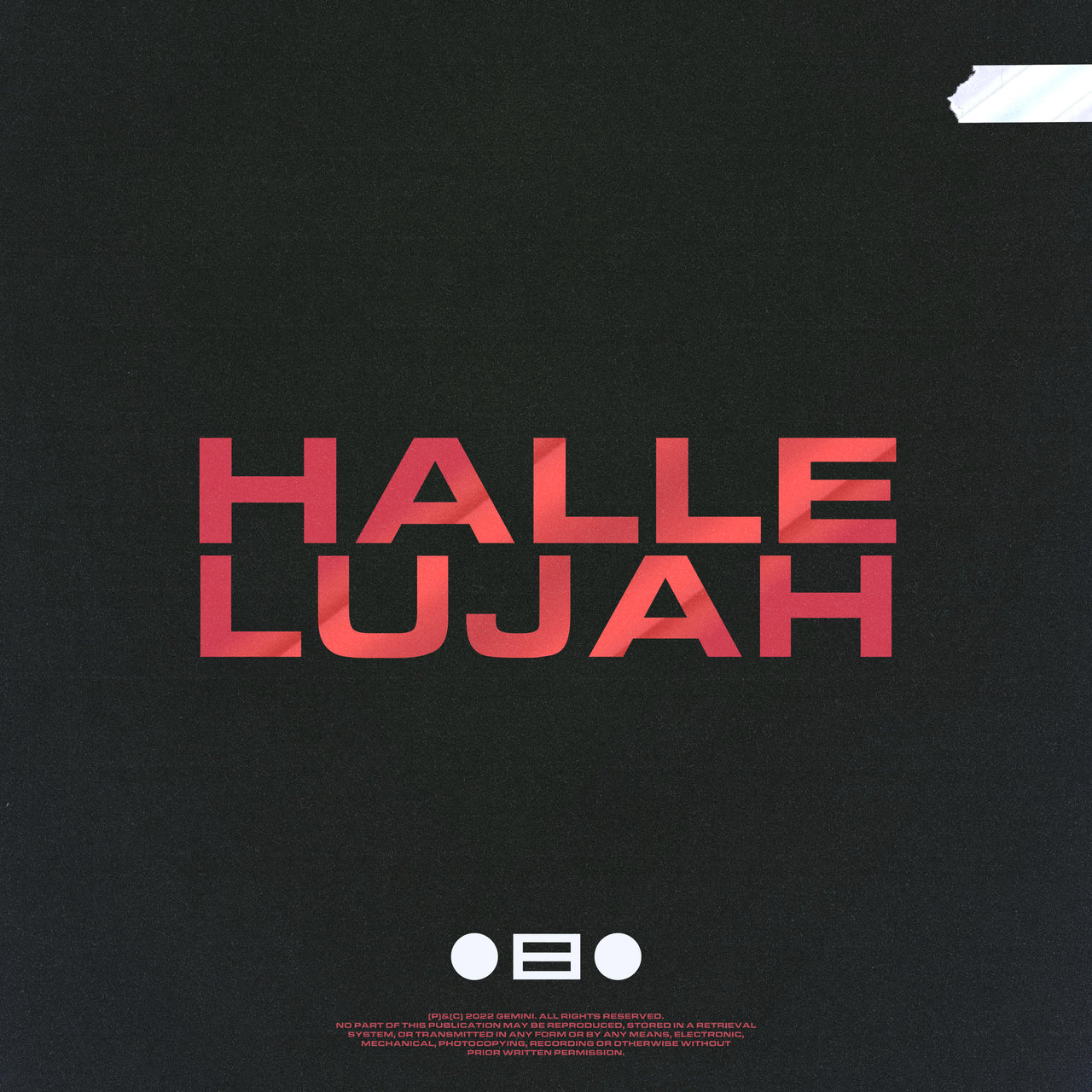 CONF3SSIONS — Hallelujah cover artwork