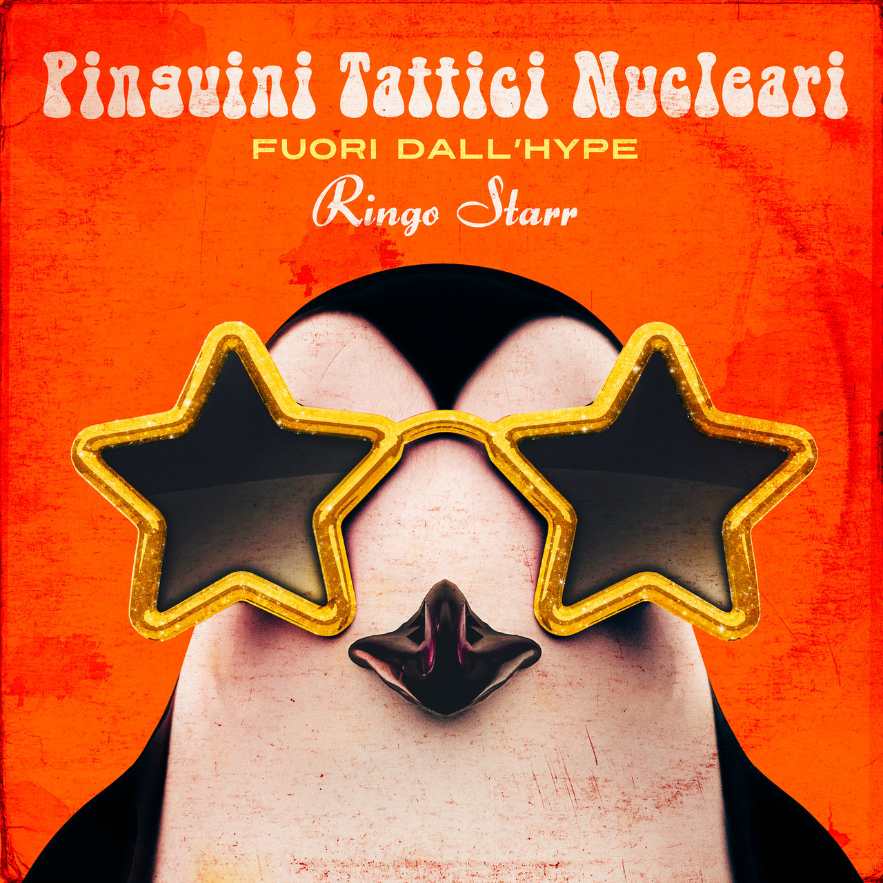 Pinguini Tattici Nucleari Fuori dall&#039;Hype Ringo Starr cover artwork