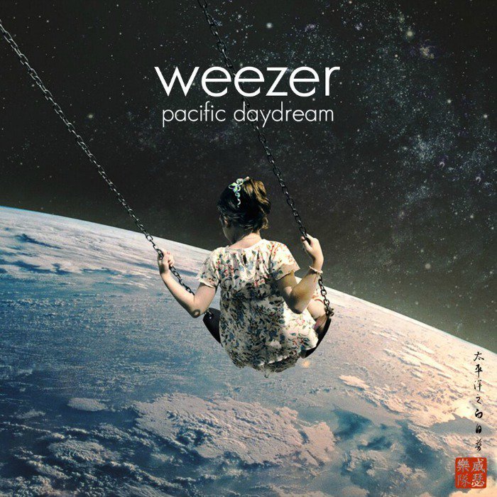 Weezer Pacific Daydream cover artwork