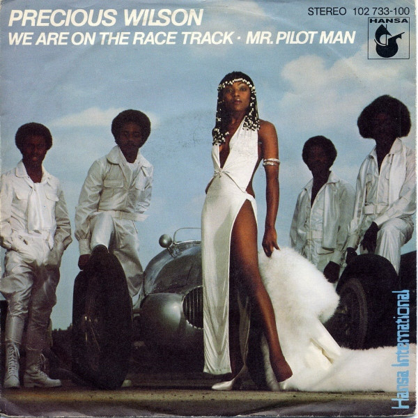 Precious Wilson — We Are On The Race Track cover artwork