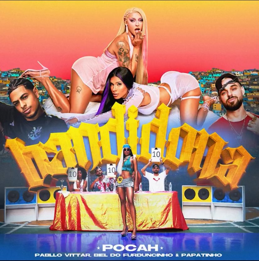 POCAH, Pabllo Vittar, DJ Biel do Furduncinho, & Papatinho Bandidona cover artwork