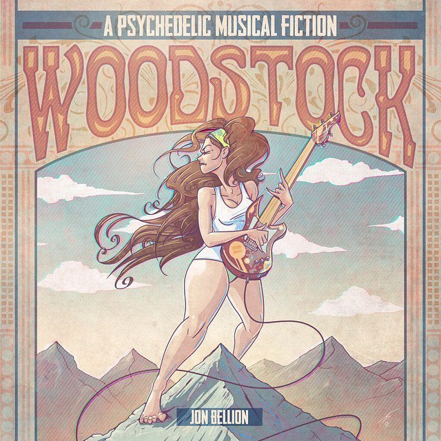 Jon Bellion Woodstock (Psychedelic Fiction) cover artwork