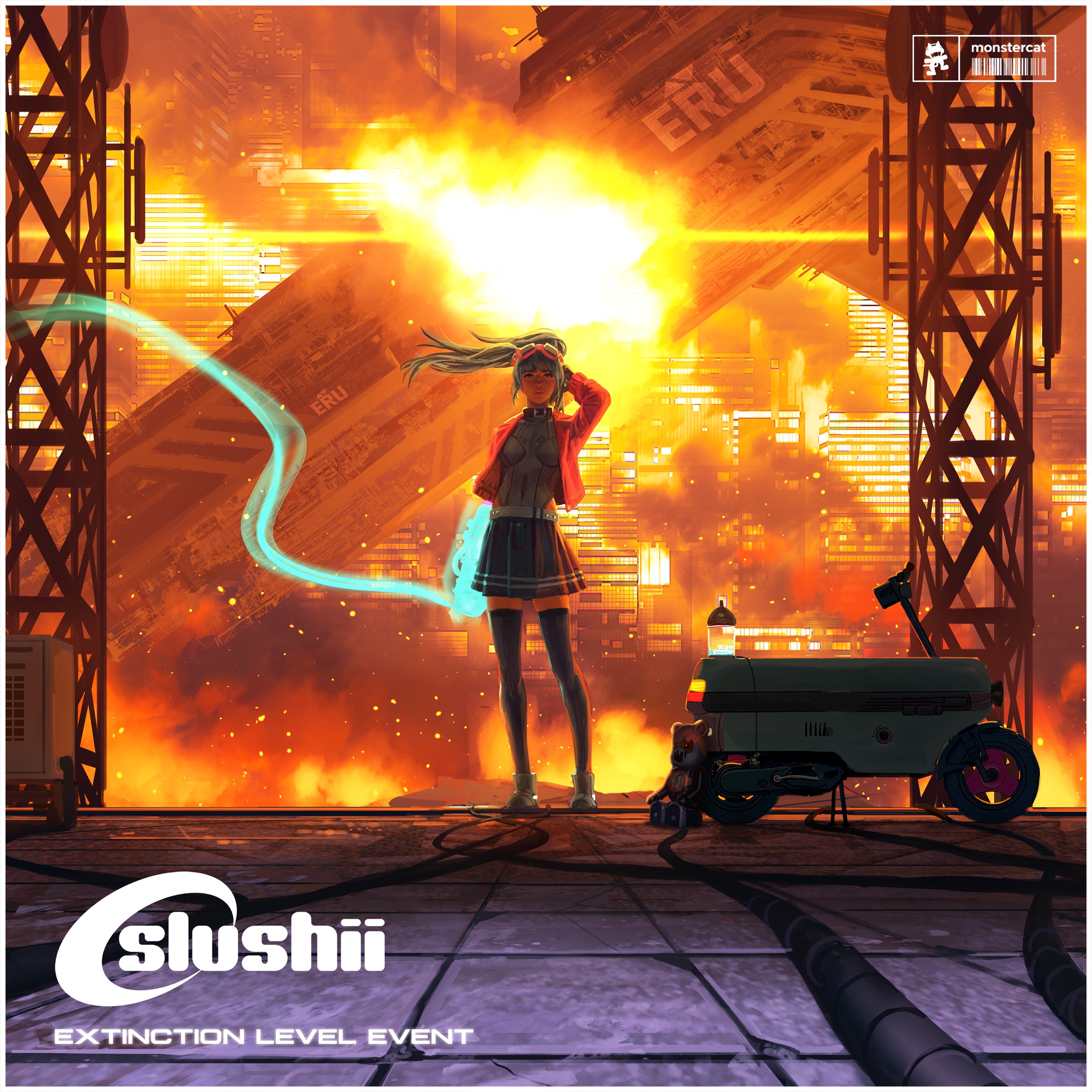 Slushii E.L.E (Extinction Level Event) cover artwork