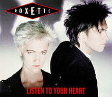 Roxette Listen to Your Heart cover artwork