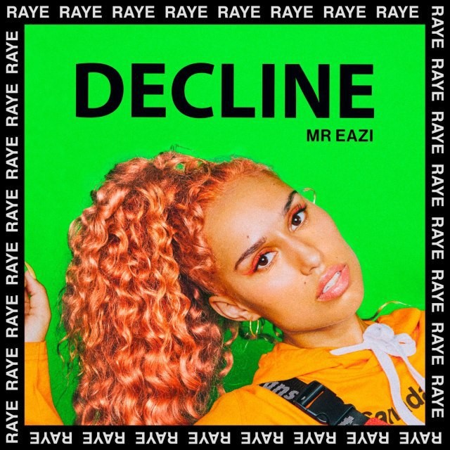 RAYE & Mr Eazi — Decline cover artwork