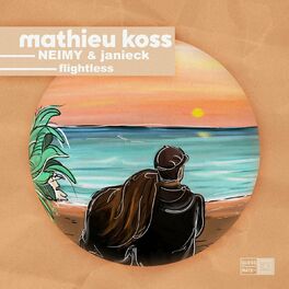 Mathieu Koss, Janieck, & NEIMY — Flightless cover artwork