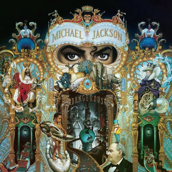 Michael Jackson Dangerous cover artwork