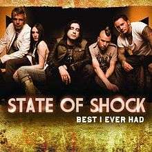 State Of Shock Best I Ever Had cover artwork