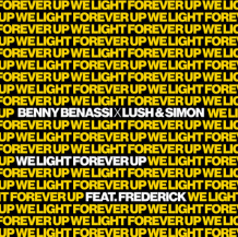 Benny Benassi & Lush &amp; Simon ft. featuring Frederick We Light Forever Up cover artwork