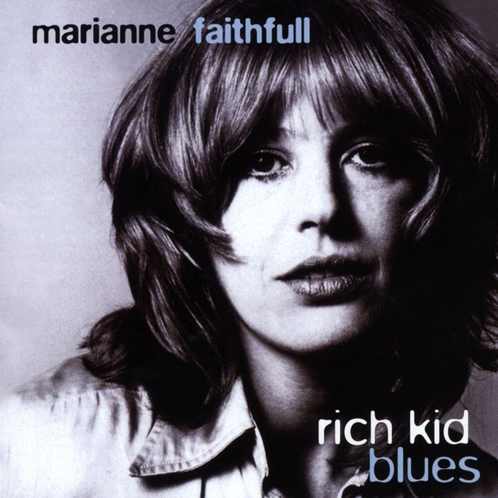 Marianne Faithfull — It&#039;s All Over Now Baby Blue cover artwork