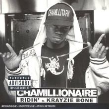 Chamillionaire ft. featuring Krayzie Bone Ridin&#039; cover artwork